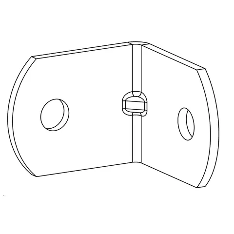 Angle bracket, 19 × 19 × 15