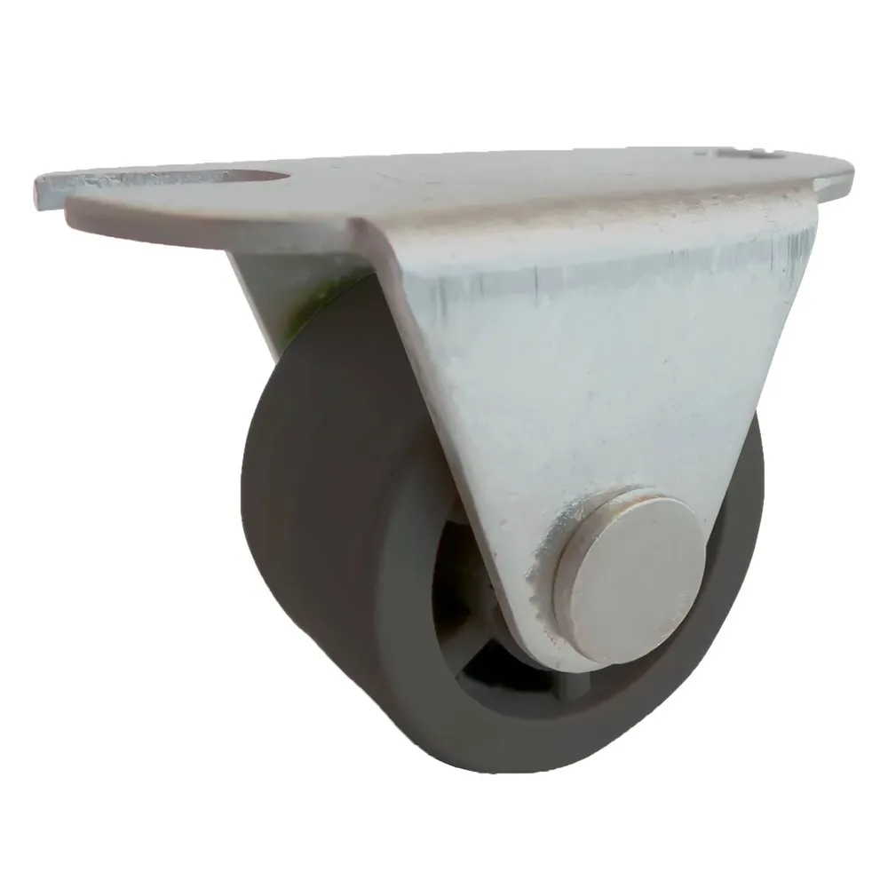 Furniture castor for pull-out units