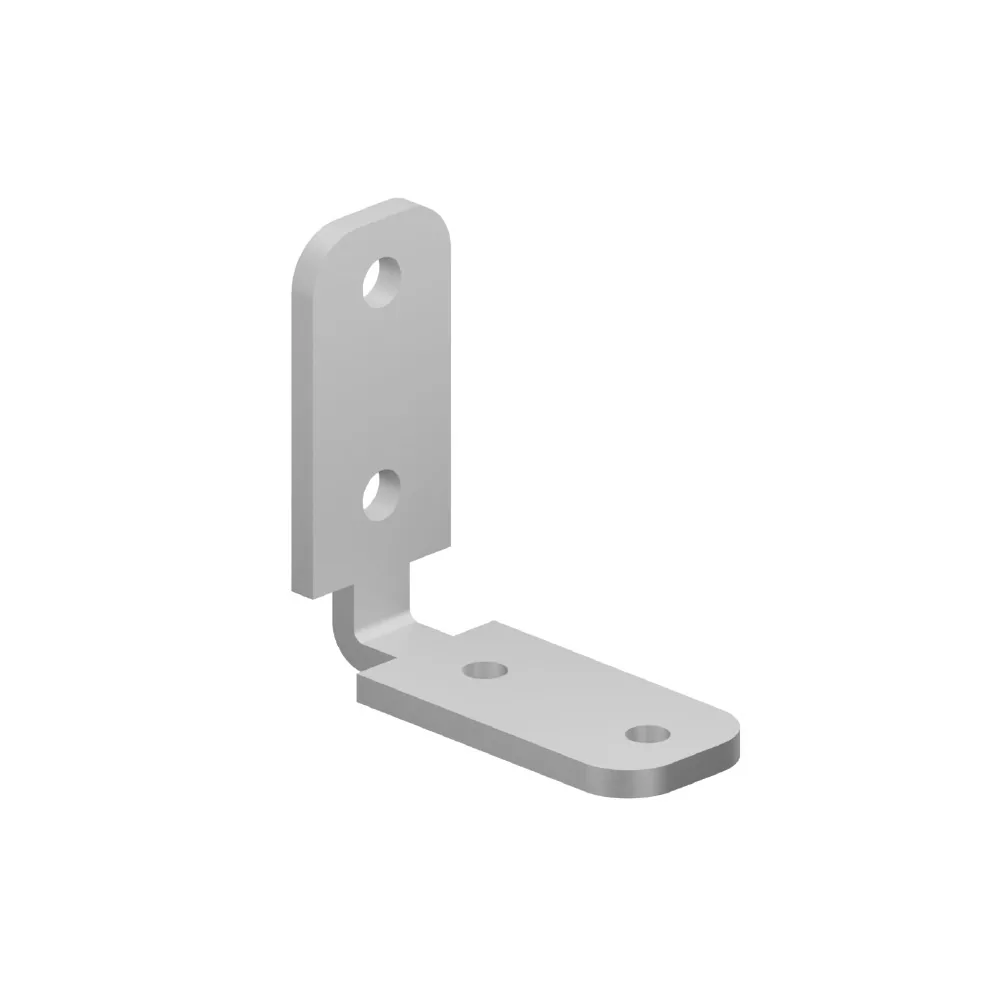 Mounting angle for handleless kitchen profile