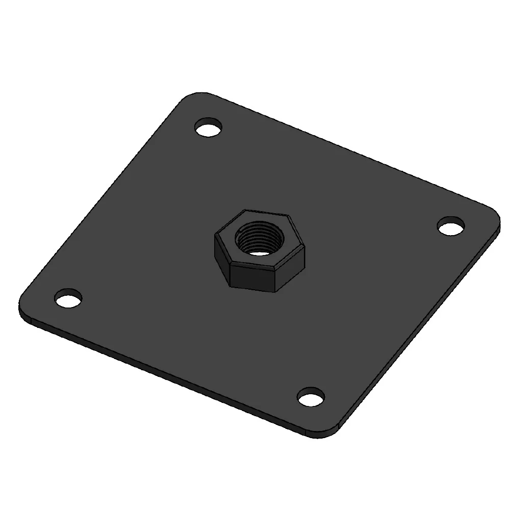 Mounting plate, 60 × 60 × 1.5
