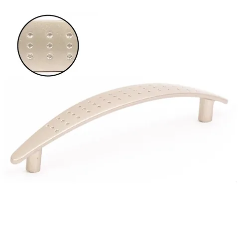 Plastic furniture handle, 128 mm centres
