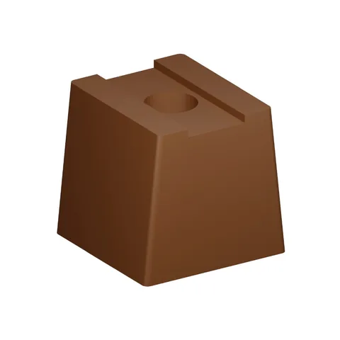 Plastic cabinet fitting