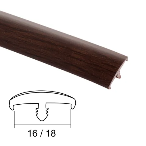 Decorative profile, wood-grain