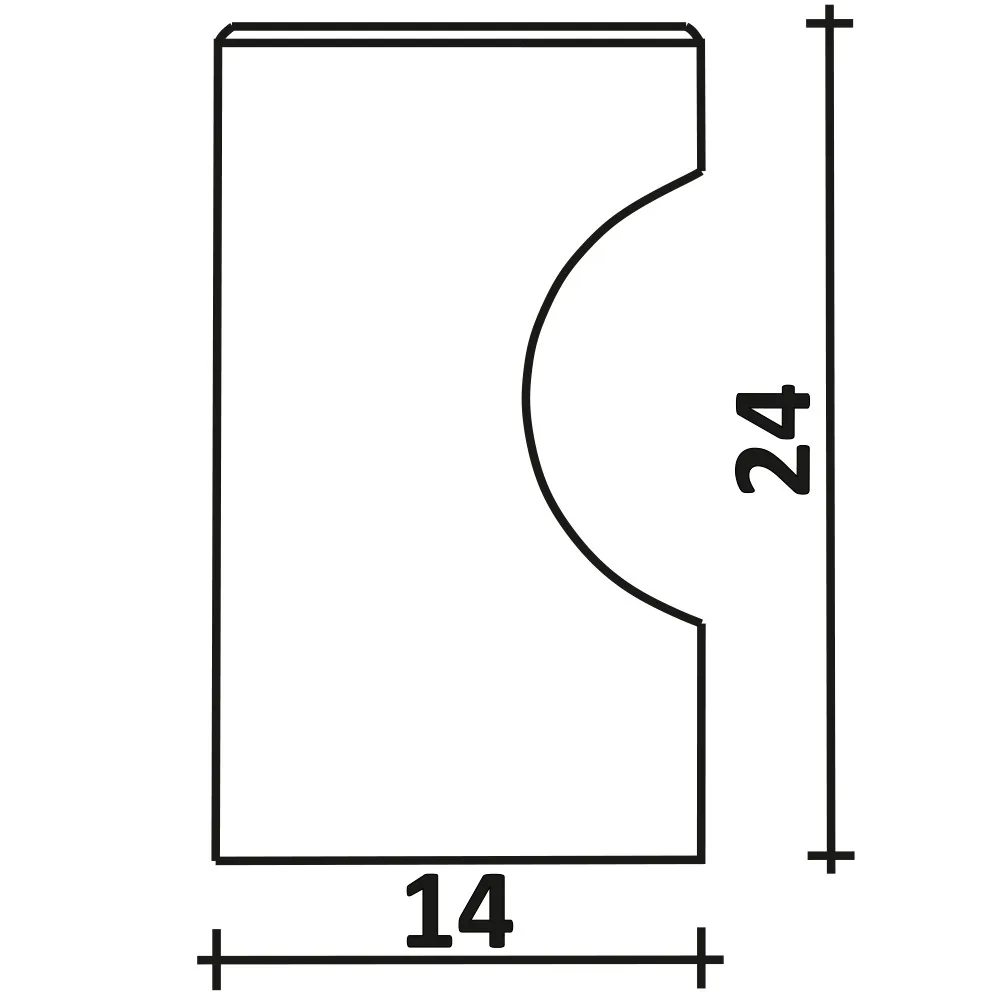 Technical drawing – Metal furniture knob