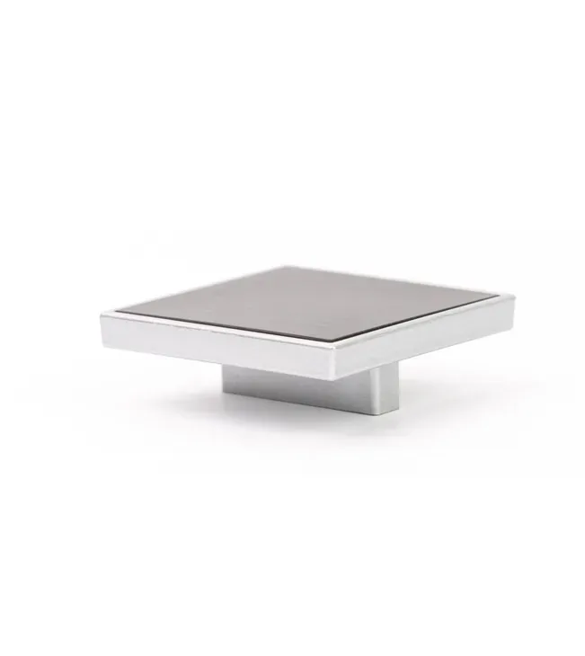 Plastic furniture handle, 32 mm centres