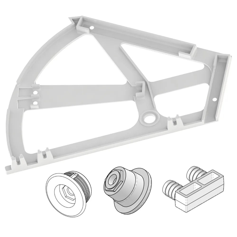 Two-section shoe shelf