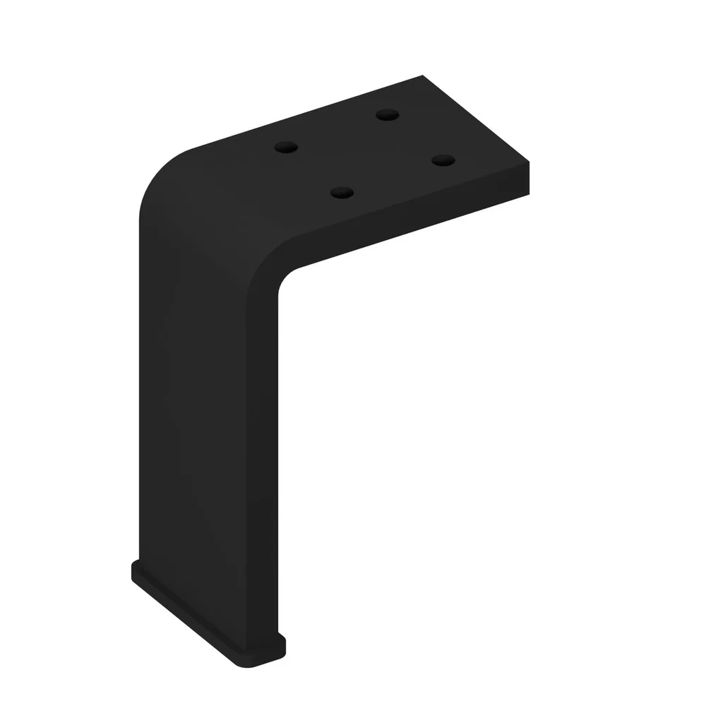 Metal furniture leg