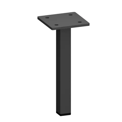Noga meblowa metalowa, profil 15 × 15