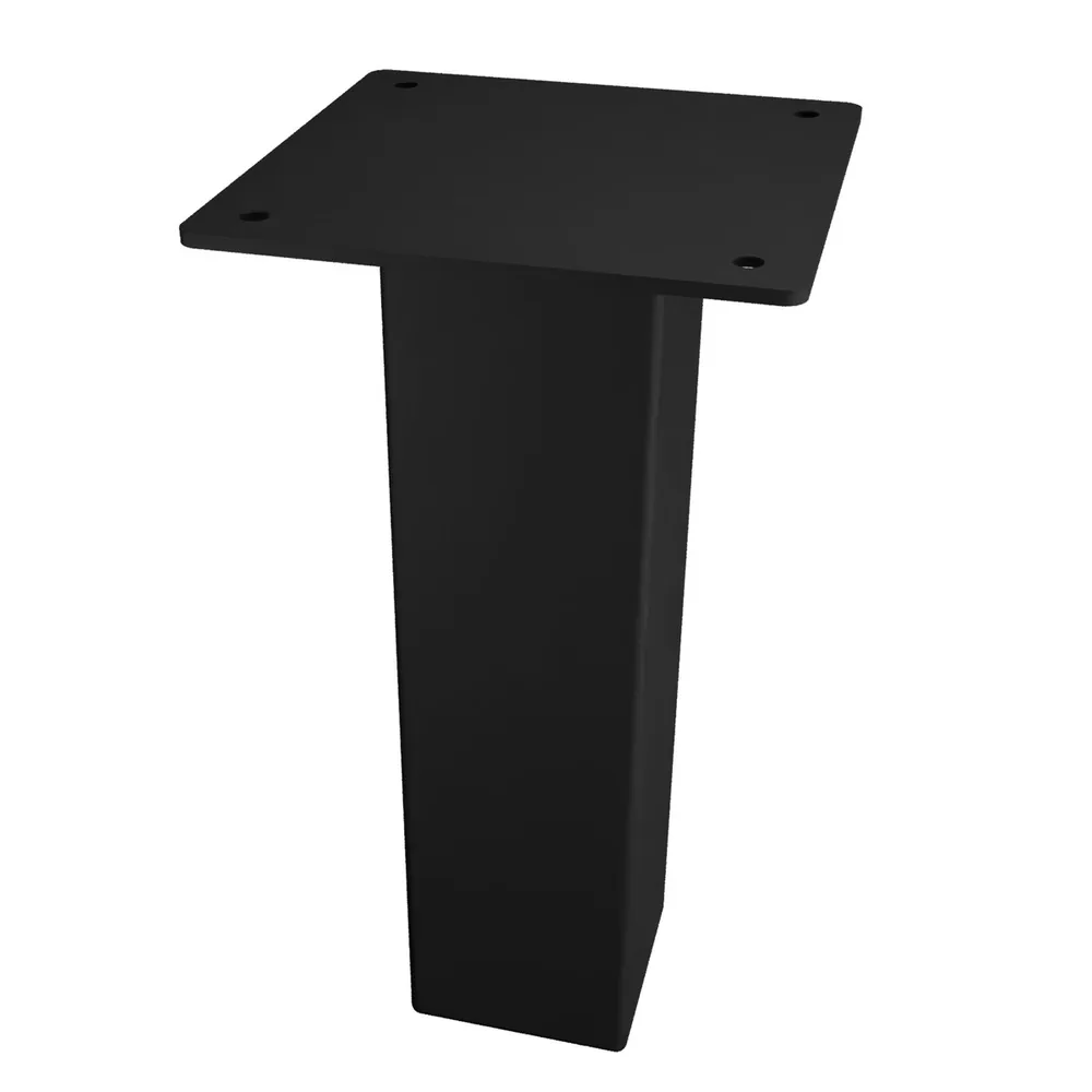 Metal furniture leg, 40 × 40 profile