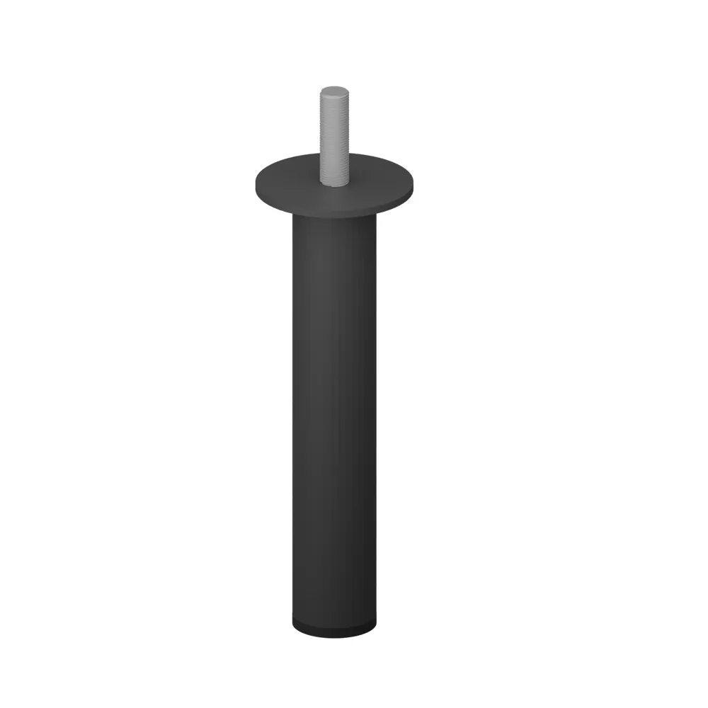 Metal furniture leg, Ø30