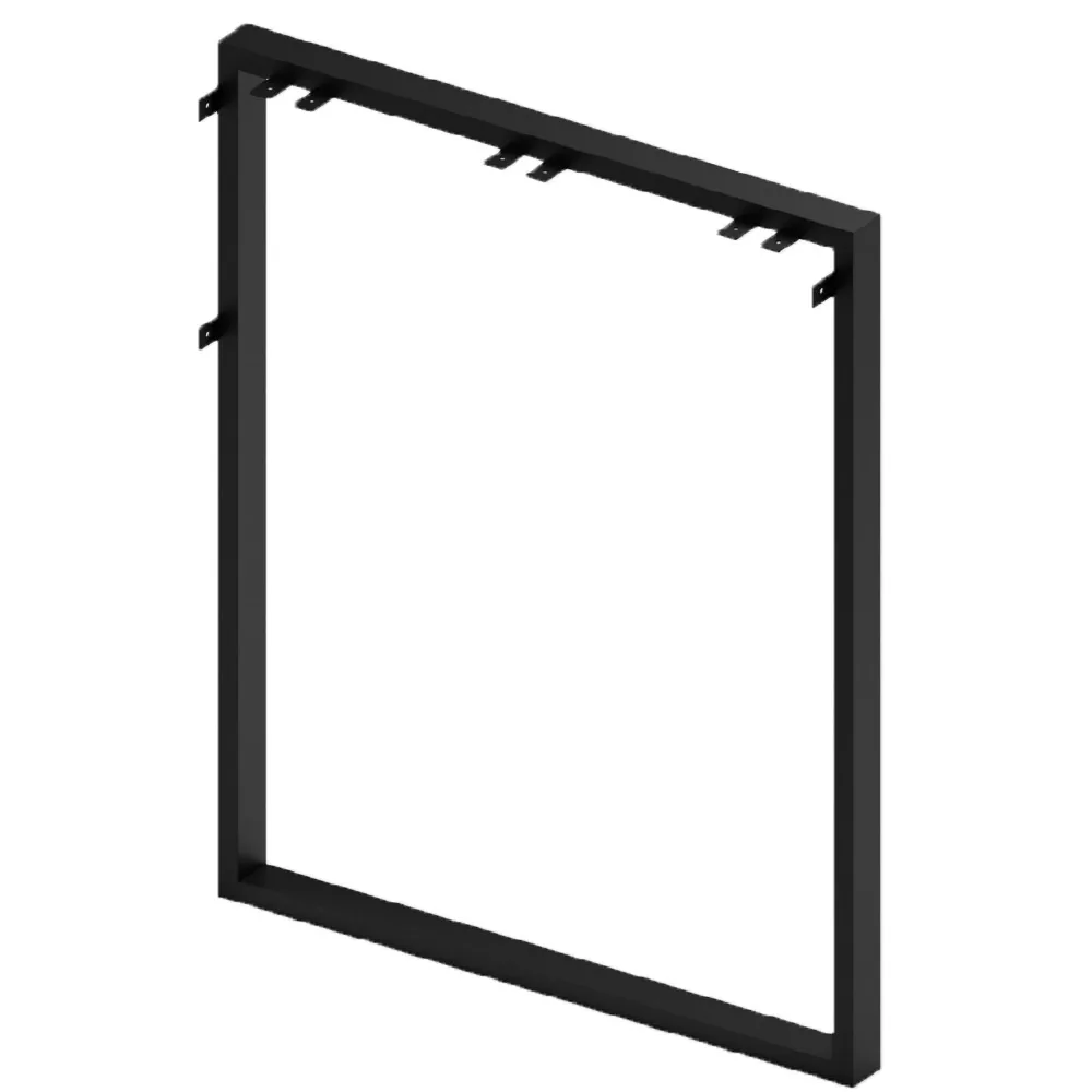 Metal furniture leg, 40 × 20 profile