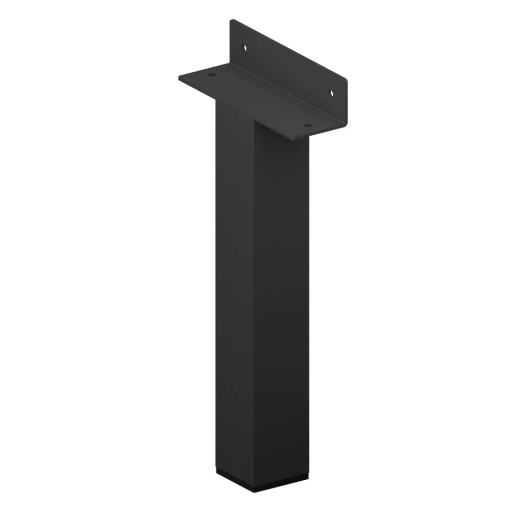 Metal furniture leg, 40 × 40 profile