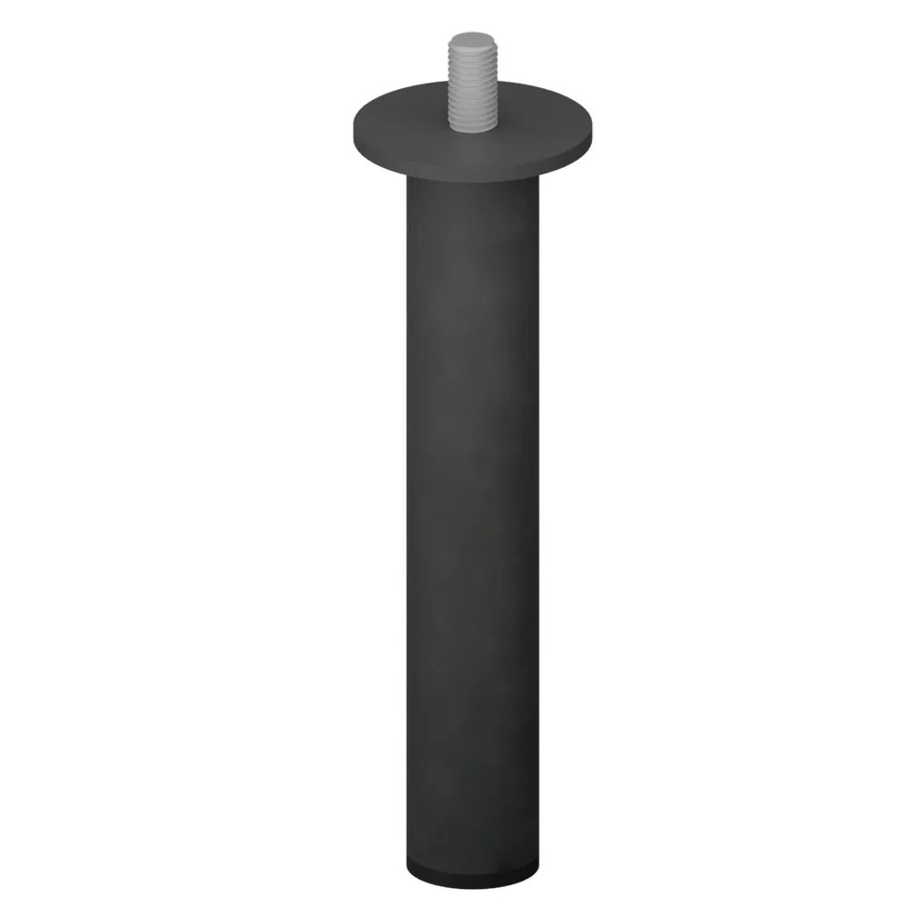 Metal furniture leg Ø25, H 150