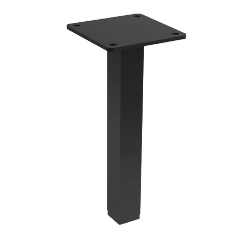 Noga meblowa metalowa, profil 15 × 15