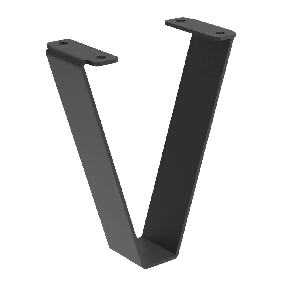 Metal furniture leg