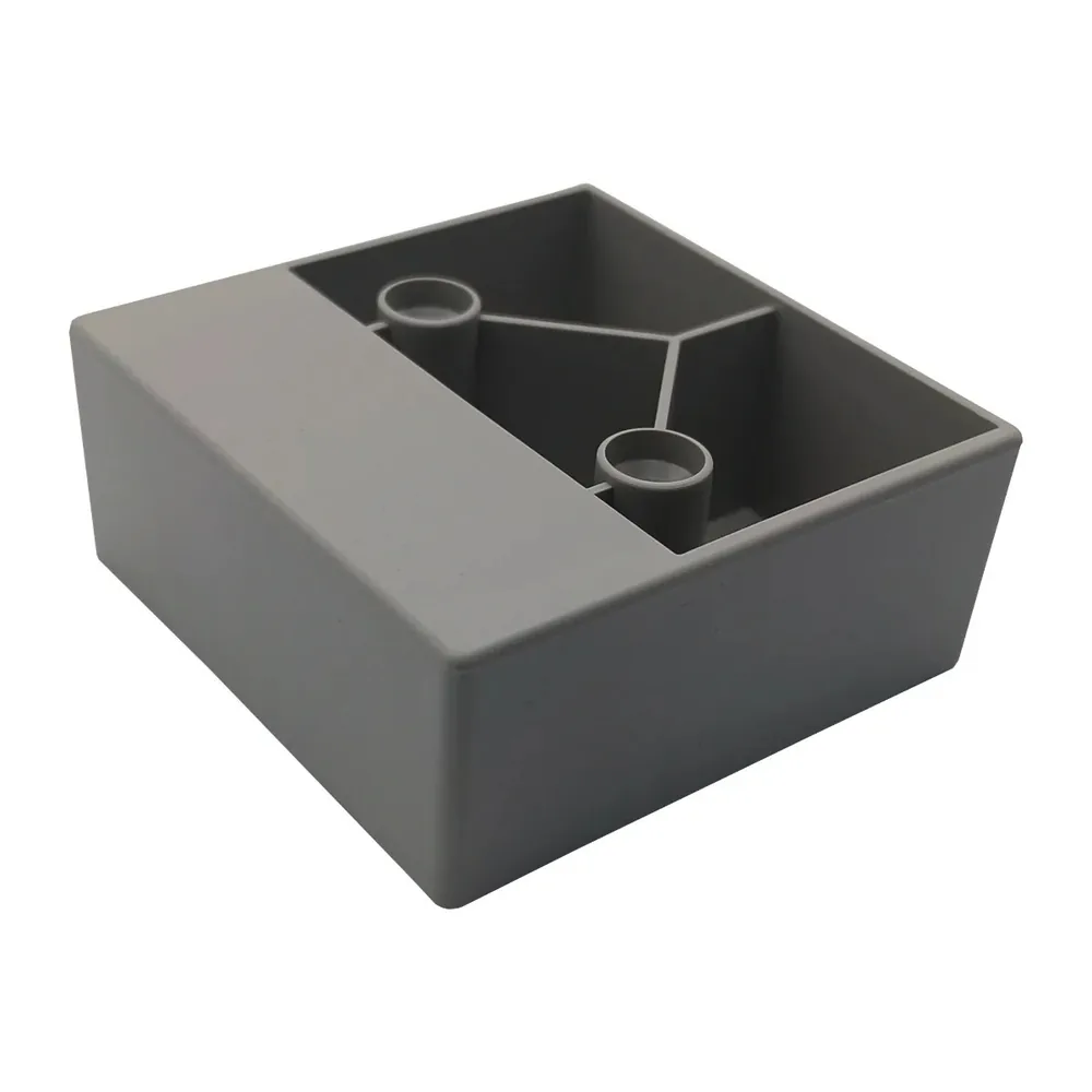 Plastic furniture leg, 60 × 60 × 25