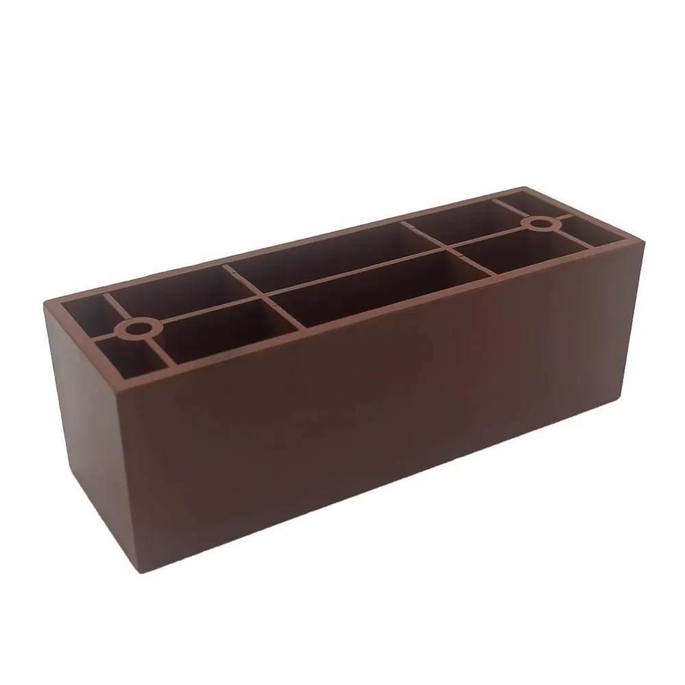 Plastic furniture leg, 120 × 40, H 40