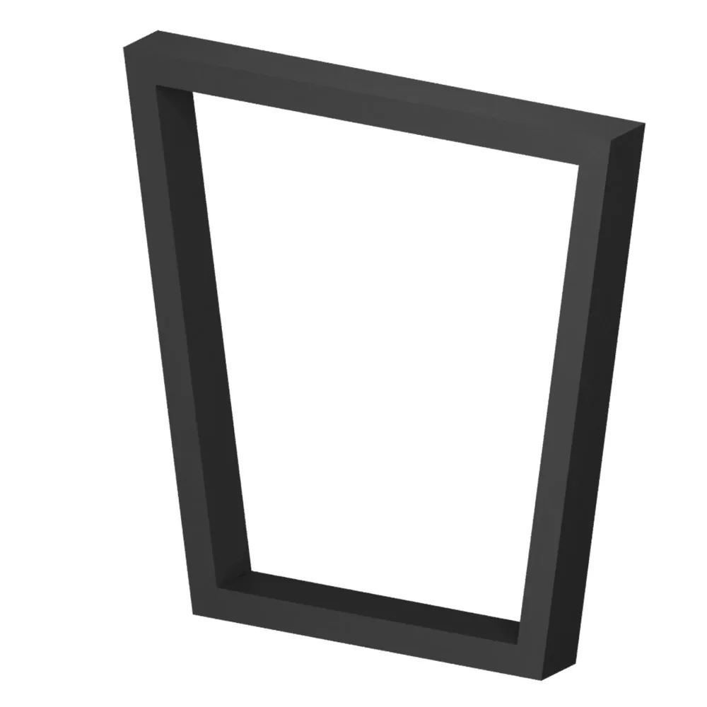 Table leg, 80 × 40 profile